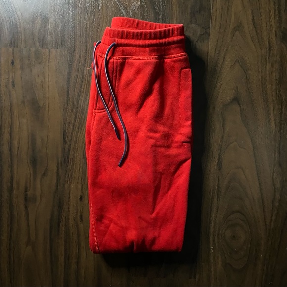 XS Red Tommy Hilfiger Joggers - Picture 1 of 3